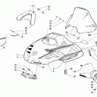 JAG 440 DLX Капот и ветровое стекло