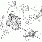 ZRT 800 - GREEN Опора двигателя и вариатор