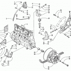 ZRT 600 Опора двигателя и вариатор