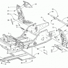 POWDER SPECIAL 700 Передняя рама и подножки