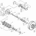 THUNDERCAT MC Вал приводной трака и тормоза