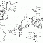 BEARCAT WT Карбюратор, топливный насос, масляный бак, и глушитель