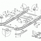 Z 440 SNO-PRO Рельс скольжения и гусеница