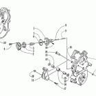 Panther 340 Dropcase  chain tension assembly