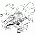 Z 440 SNO-PRO Капот и ветровое стекло