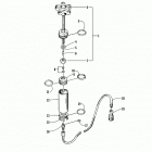 ZR 440 SNO-PRO Remote shock limiter assembly