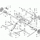 JAG 440 DLX Задняя подвеска ,задний рычаг