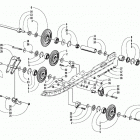 EXT 580 EFI Вспомогательные колеса