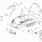 Jag 340 DLX Капот и ветровое стекло