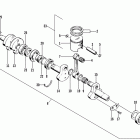 Panther 340 Поршень и коленчатый вал