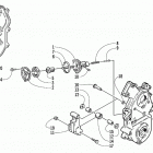 JAG 440 DLX Dropcase chain tension assembly