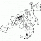 ZR 600 EFI LE XC Панель приборов и датчики