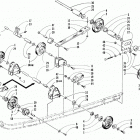 BEARCAT 340 Задняя подвеска оси в сборе
