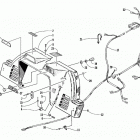 EXT EFI DLX Консоли, переключатели, электропроводка в сборе