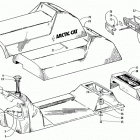 COUGAR DELUXE Топливный бак ,сиденье и задний фонарь