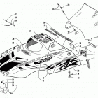 ZR 500 (2ND RUN) Капот и ветровое стекло