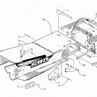 EXT 580 EFI Шасси и задний бампер