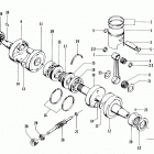 ZR 440 Поршень и коленвал