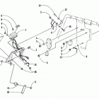 PANTERA 580 Ecu tray mounting assembly
