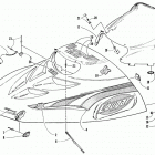 COUGAR DELUXE Капот и ветровое стекло