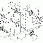 JAG DELUXE Задняя подвеска оси в сборе