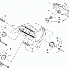 PANTHER 550 Фара и приборная панель