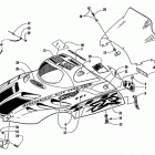 ZR 600 EFI Капот и ветровое стекло