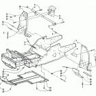 JAG 340 Передняя рама и подножки
