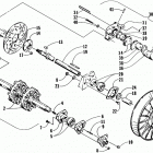 EXT POWDER SPECIAL Вал приводной трака и тормоза
