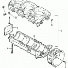 EXT 600 TRIPLE Блок цилиндров