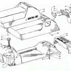 POWDER EXTREME Топливный бак ,сиденье и задний фонарь