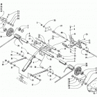 POWDER SPECIAL 600 EFI Задняя подвеска ,задний рычаг
