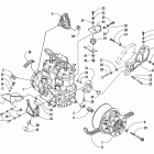 ZR 500 Опора двигателя и вариатор