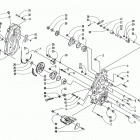 ZR 600 EFI LE XC Редуктор и цепь миханизма
