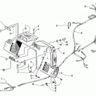 PANTERA 580 Консоли, переключатели, электропроводка в сборе