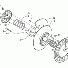 ZR 500 Привод сцепления