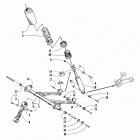 PANTHER 340 Rear suspension front arm