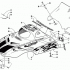ZR 600 (2ND RUN) Капот и ветровое стекло