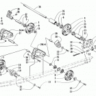 COUGAR DELUXE Задняя подвеска оси в сборе