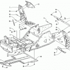 ZR 600 (JANUARY) Передняя рама и подножки