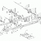 JAG 340 Рельс скольжения и гусеница