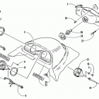 COUGAR DELUXE Фара и приборная панель