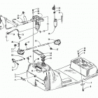 EXT 580 EFI Gas tank and fuel pump assemblies