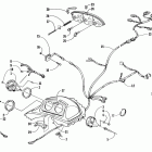 ZR 600 EFI LE XC Headlights, instruments, and wiring assemblies
