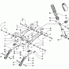 ZR 500 Задняя подвеска , амортизатор