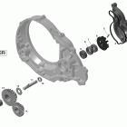 DS 450EFI STD Система охлаждения двигателя