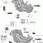 Outlander Max STD, XT, 400 EFI Наклейки