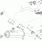 DS 450EFI STD Глушитель