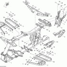 Outlander MAX 650EFI STD,  XT & XT-P Рама