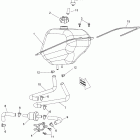 DS 90 X Топливный бак